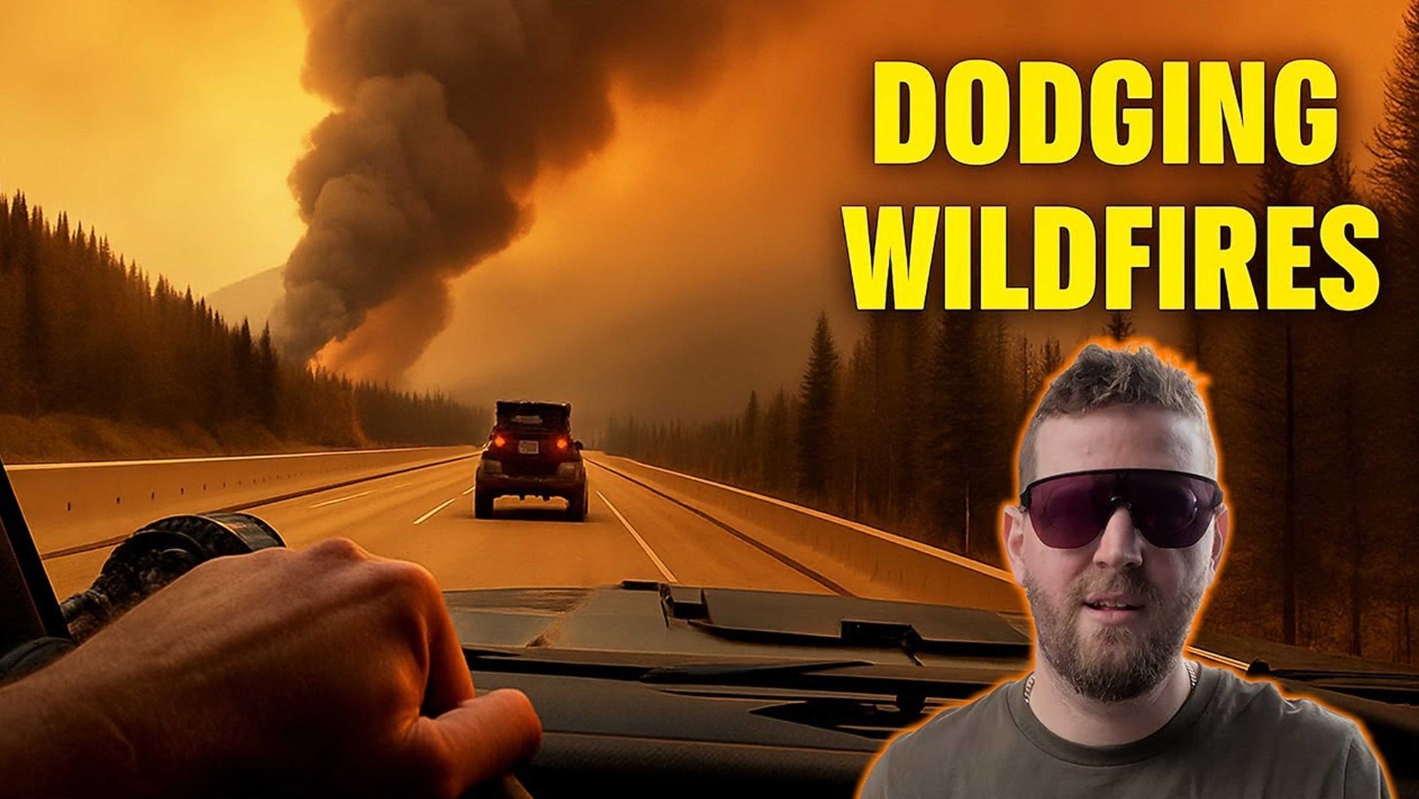 [Casey 250] Forest Fires SHUTDOWN Highways To BC Overland Rally🔥