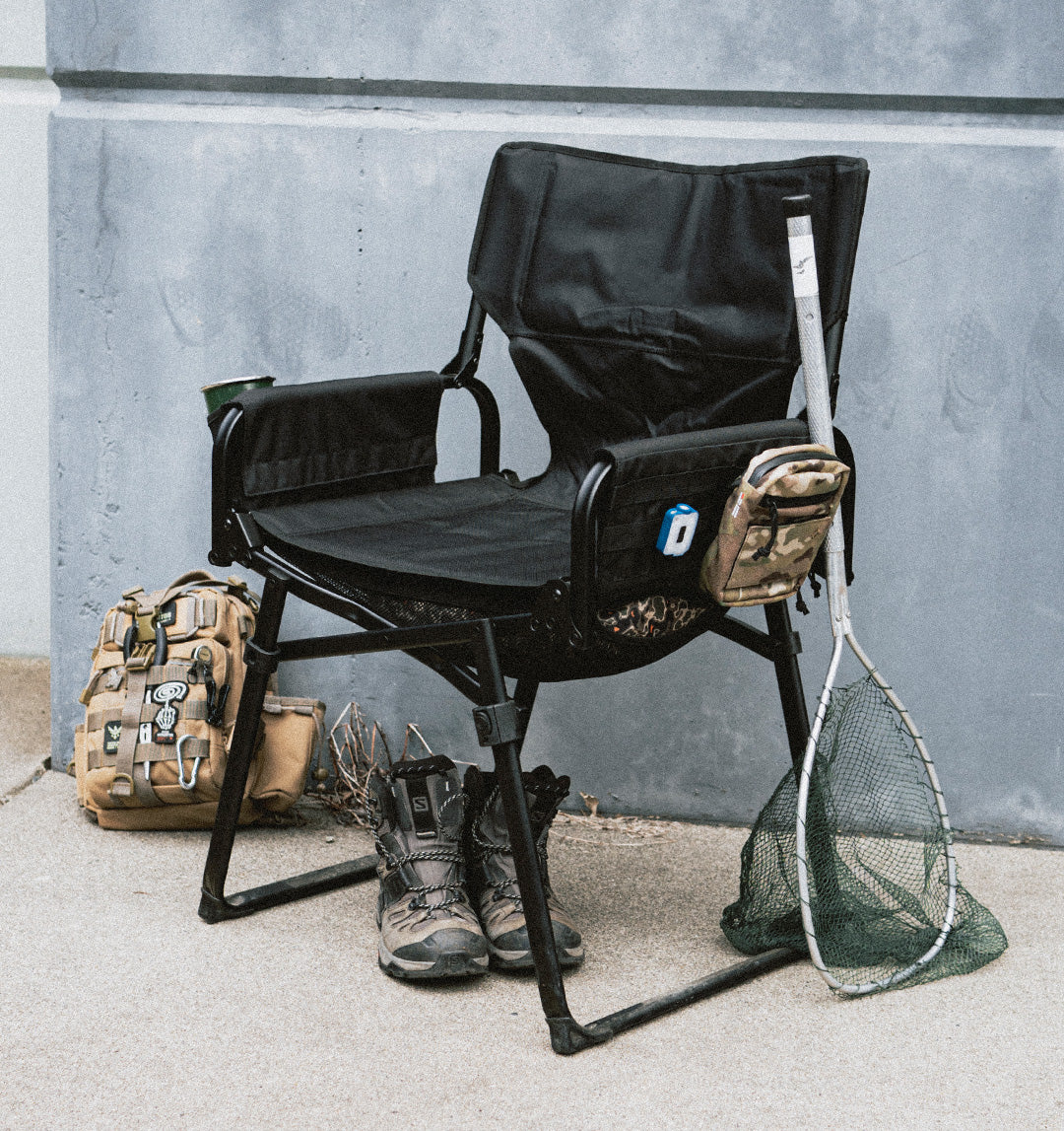 PEOS x SF Camp Chair with Storage