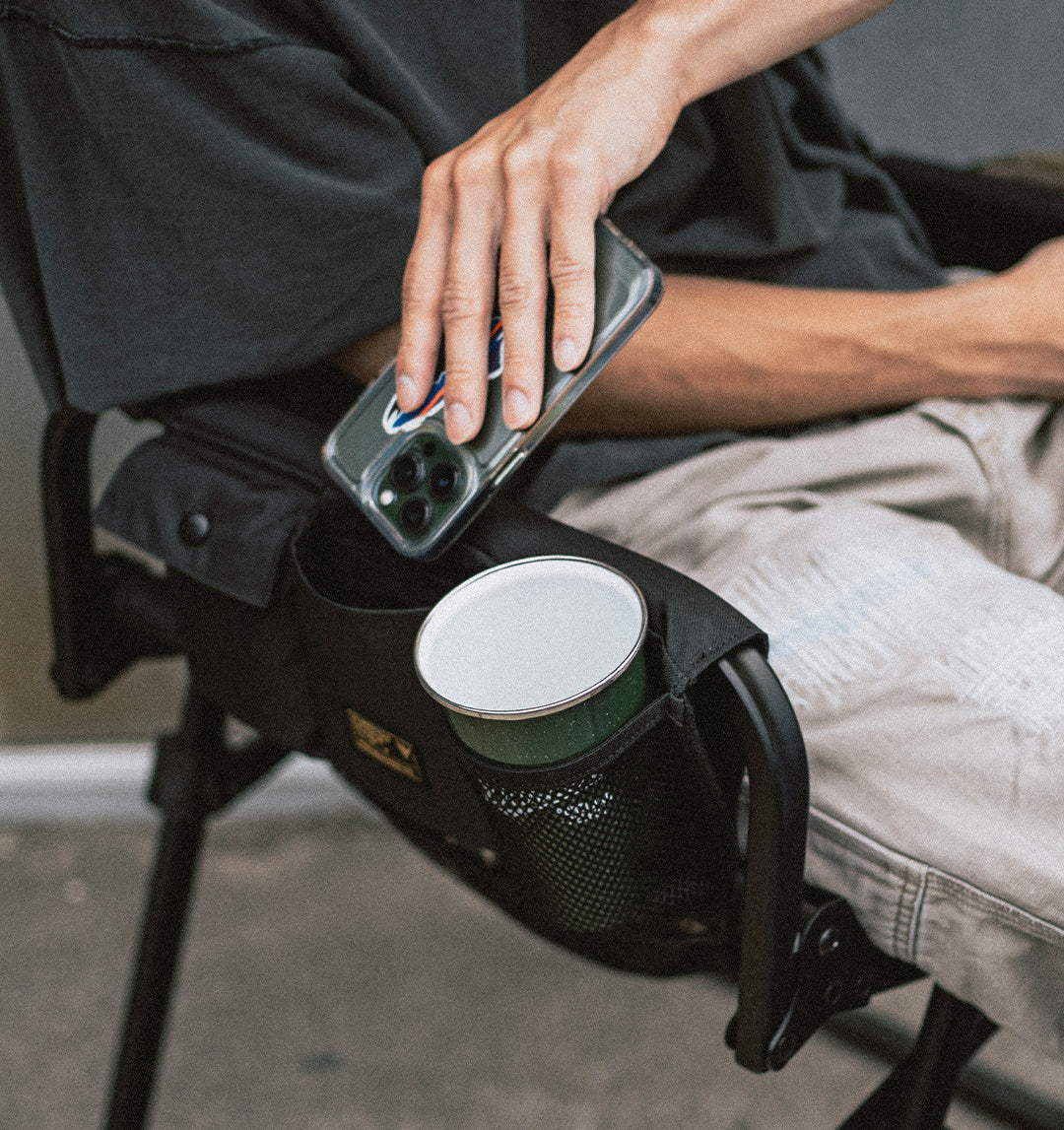 PEOS x SF Camp Chair with Storage