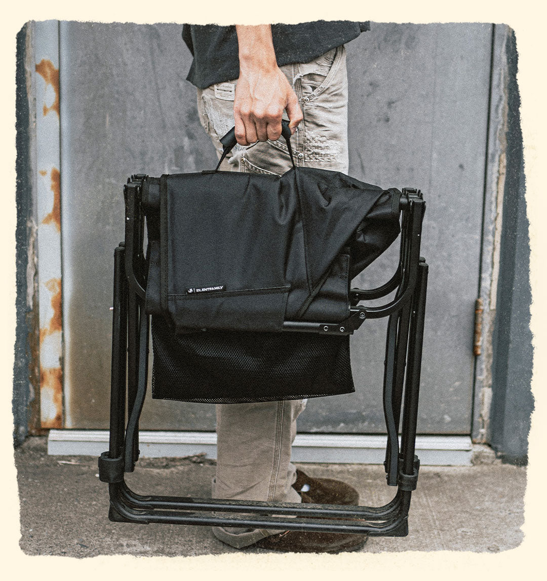 PEOS x SF Camp Chair with Storage