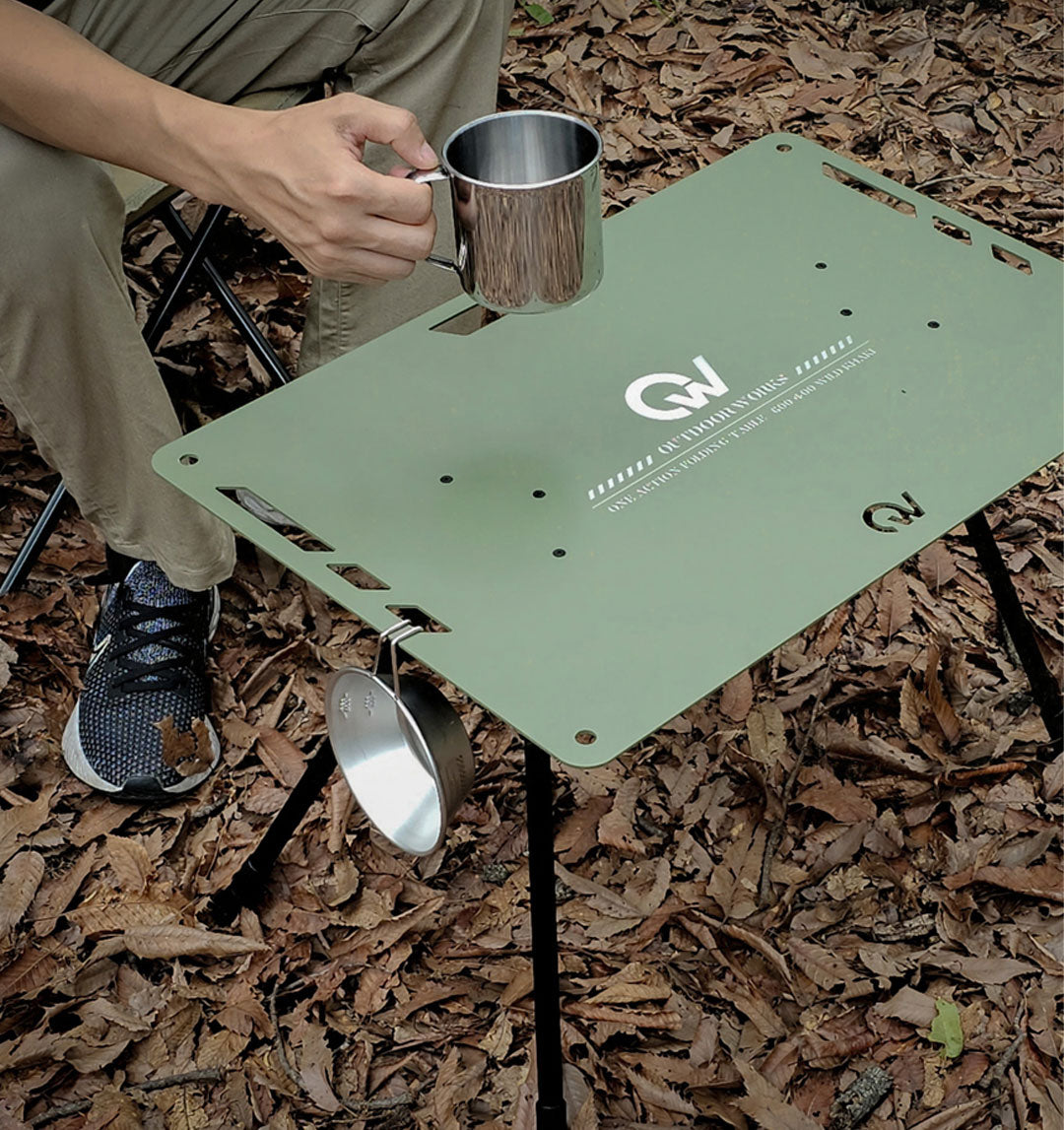 Outdoor Works One-Action Camping Table